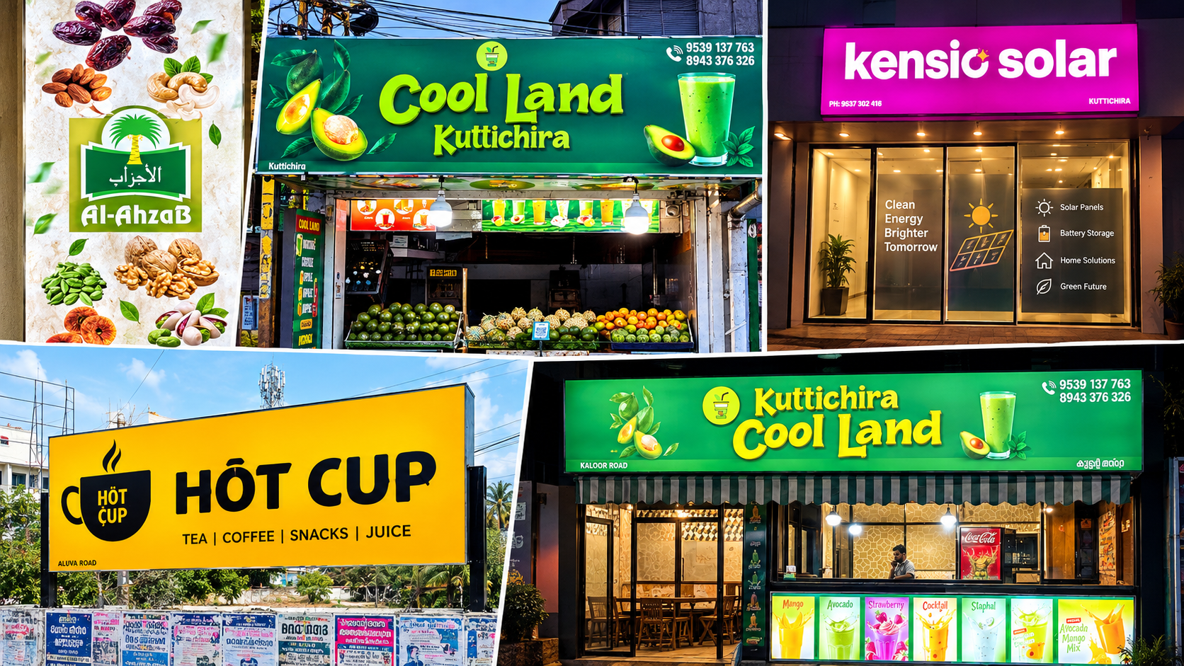 White Edge Signages Showcase 2
