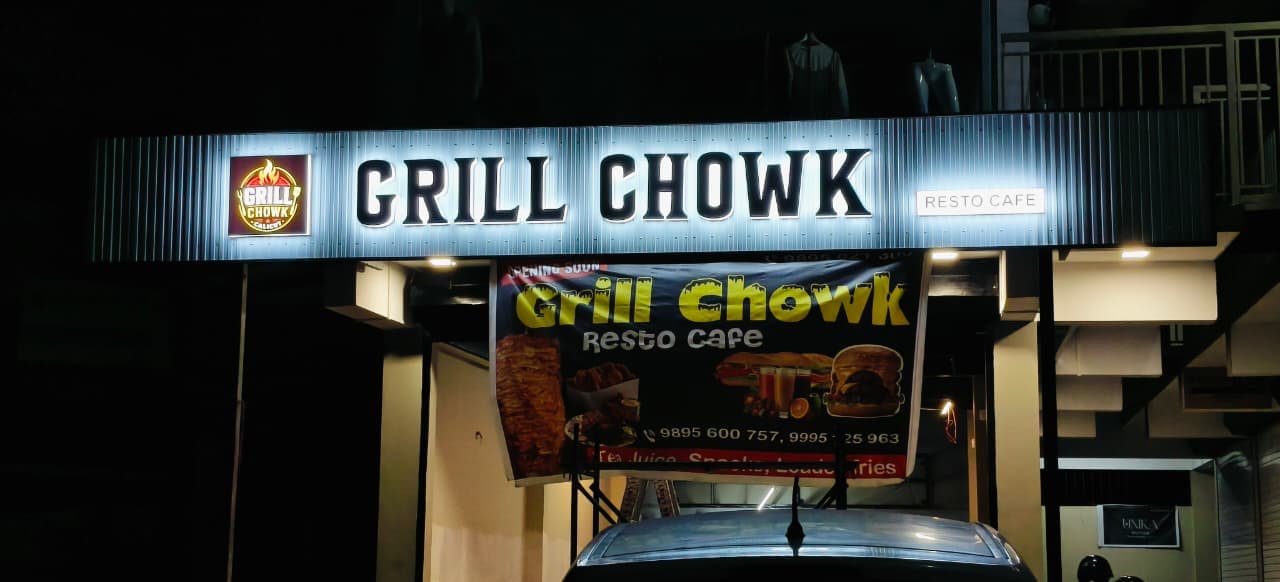 Grill Chowk – LED 3D Letters